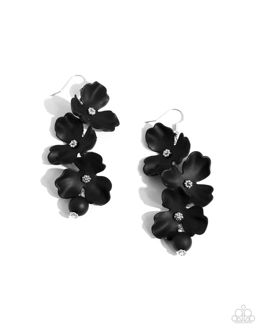 Plentiful Petals - Black