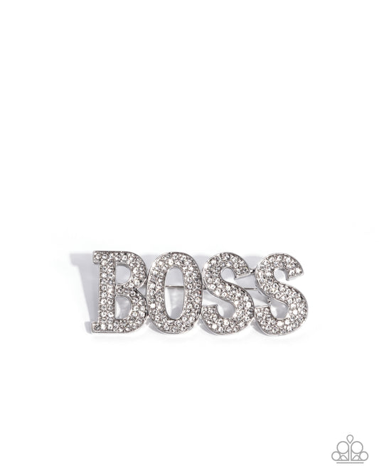 Blingy Boss - White
