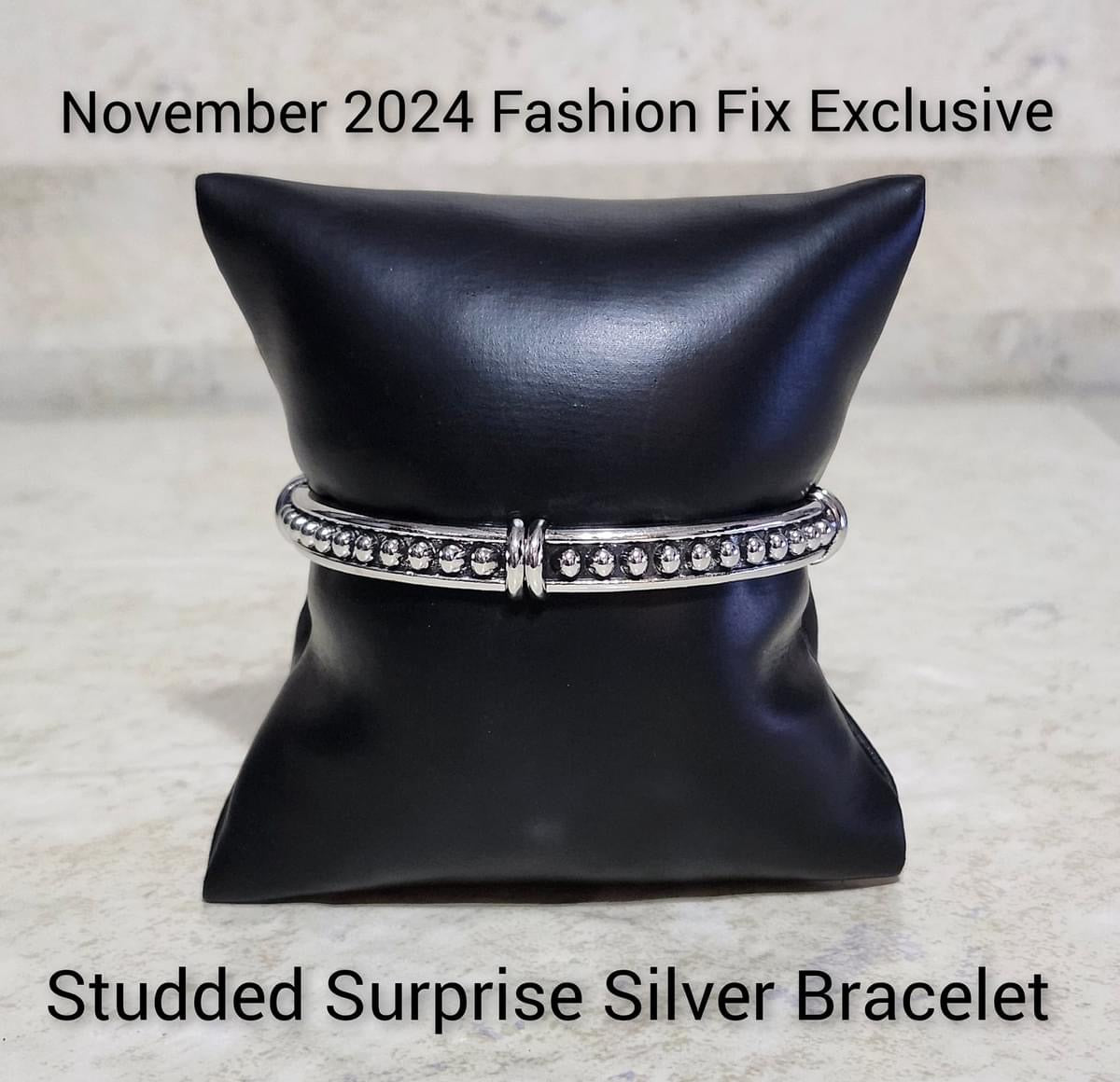 Studded Surprise - Silver
