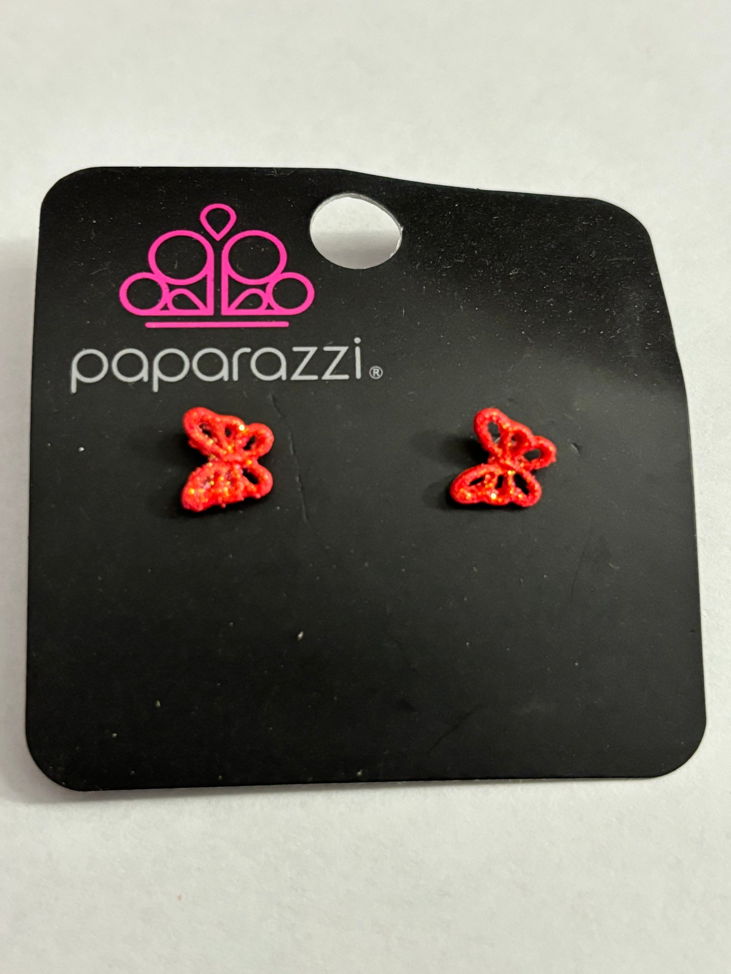 Starlet Shimmer Earrings - Orange