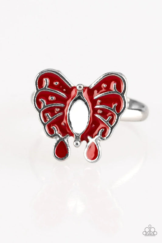 Starlet Shimmer Ring:  Butterfly