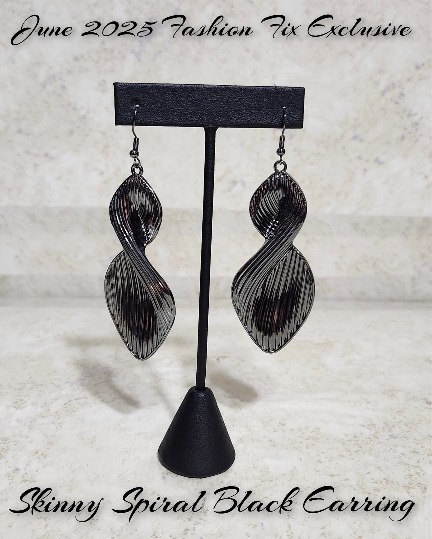 Skinny Spiral - Black