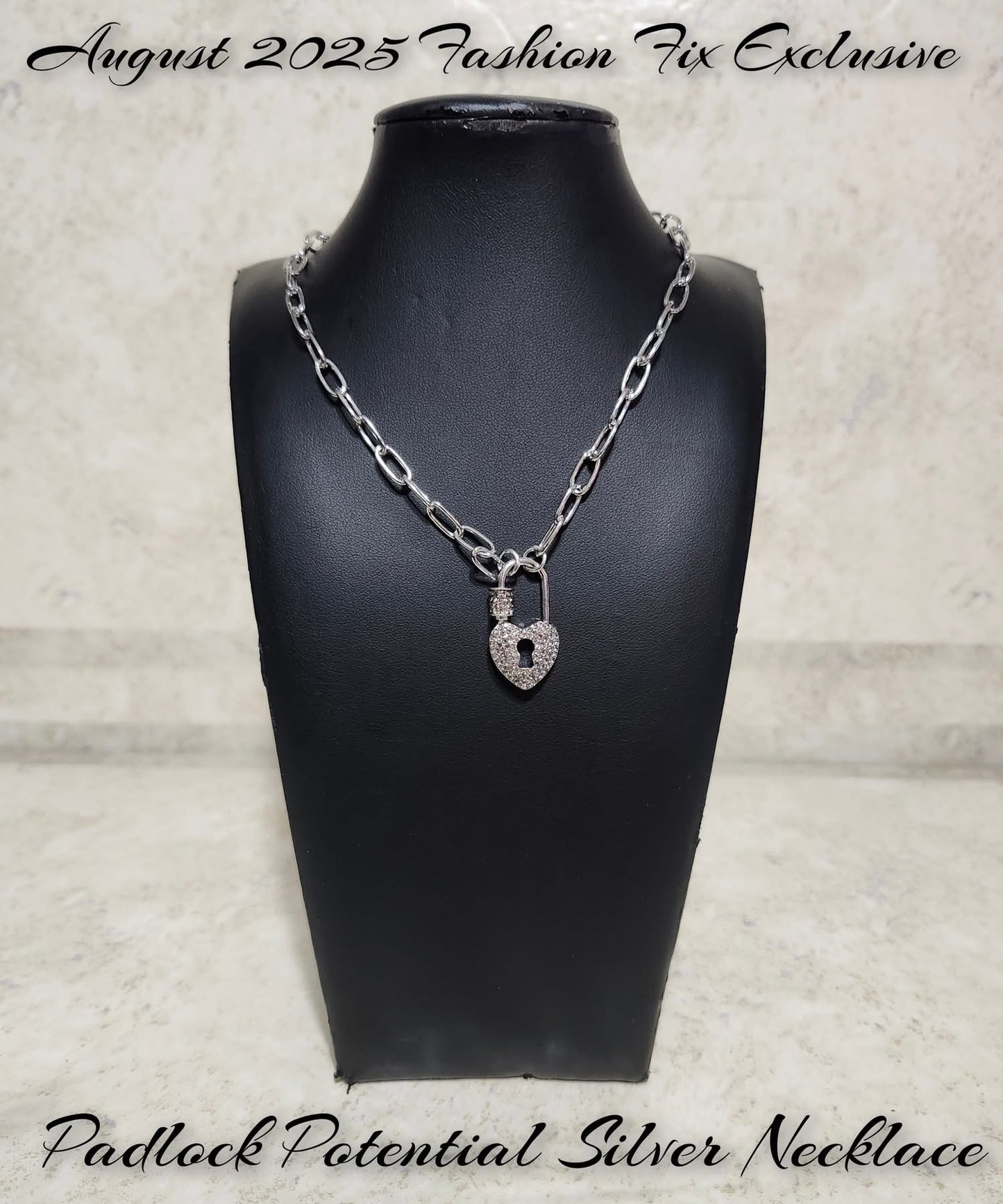 Padlock Potential - Silver