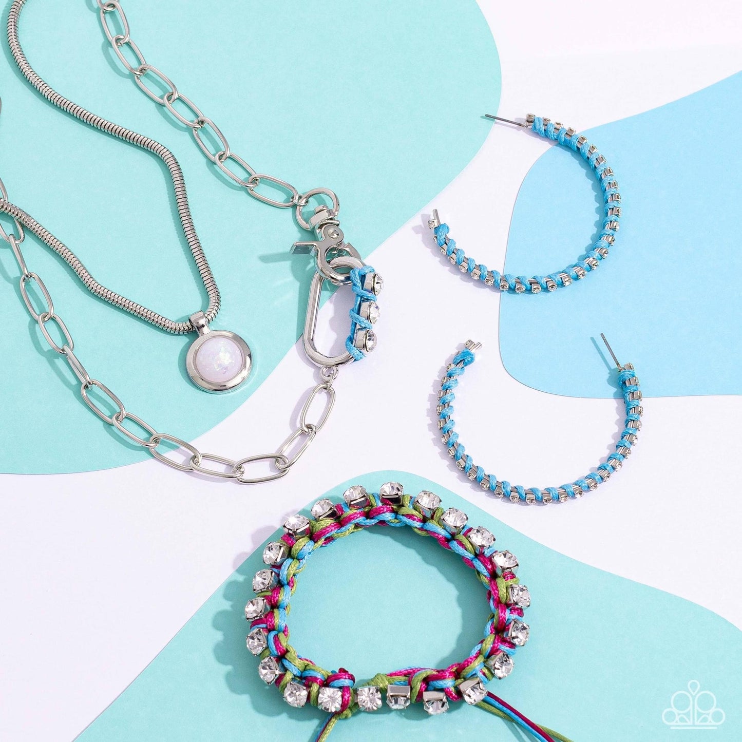 Paparazzi Accessories Sunset Sitings - Complete Trend Blend - September 2023 Fueled by abstract designs and funky combinations of the most daring trends, the Sunset Sightings Collection features audacious, outside-the-box fashion. Sunset Sightings fashion