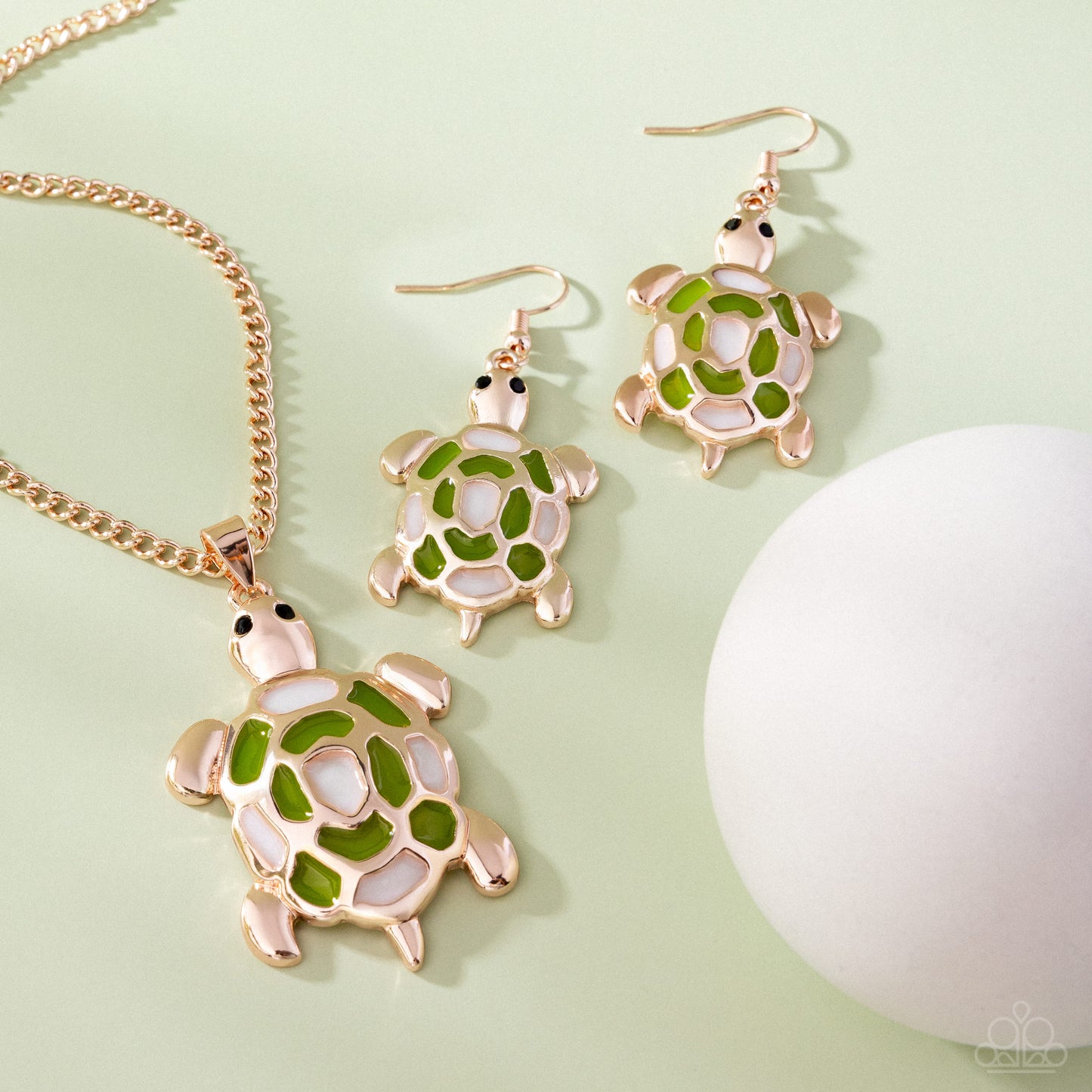 Turtle Theme - Complete Look - Rose Gold