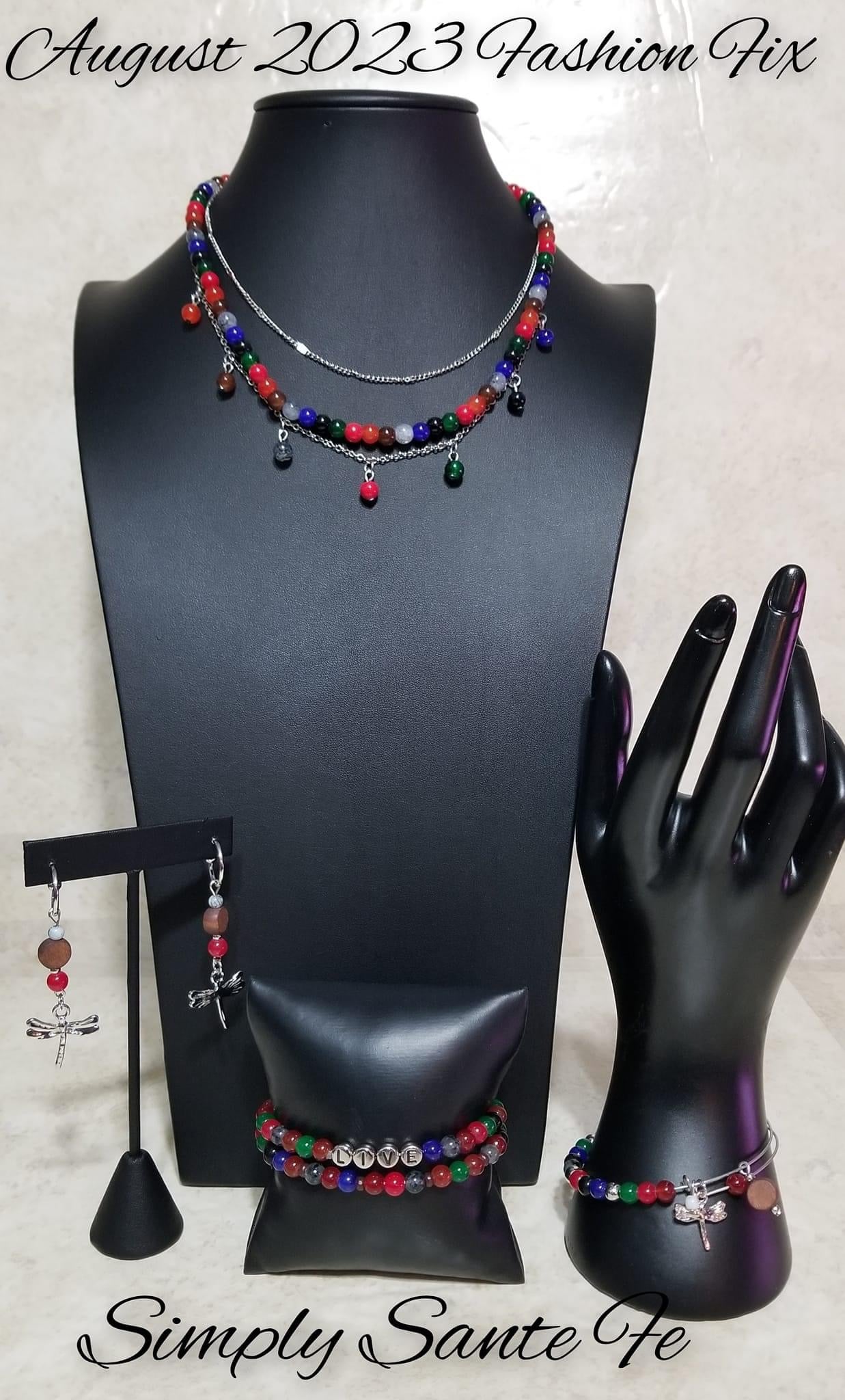 Paparazzi Accessories Simply SantaFe: FF August 2023 Authentic designs and handcrafted pieces are staples of the Simply Santa Fe Collection. Featuring patterns and elements inspired by nature, these earthy designs tend to have a little more detail. Those
