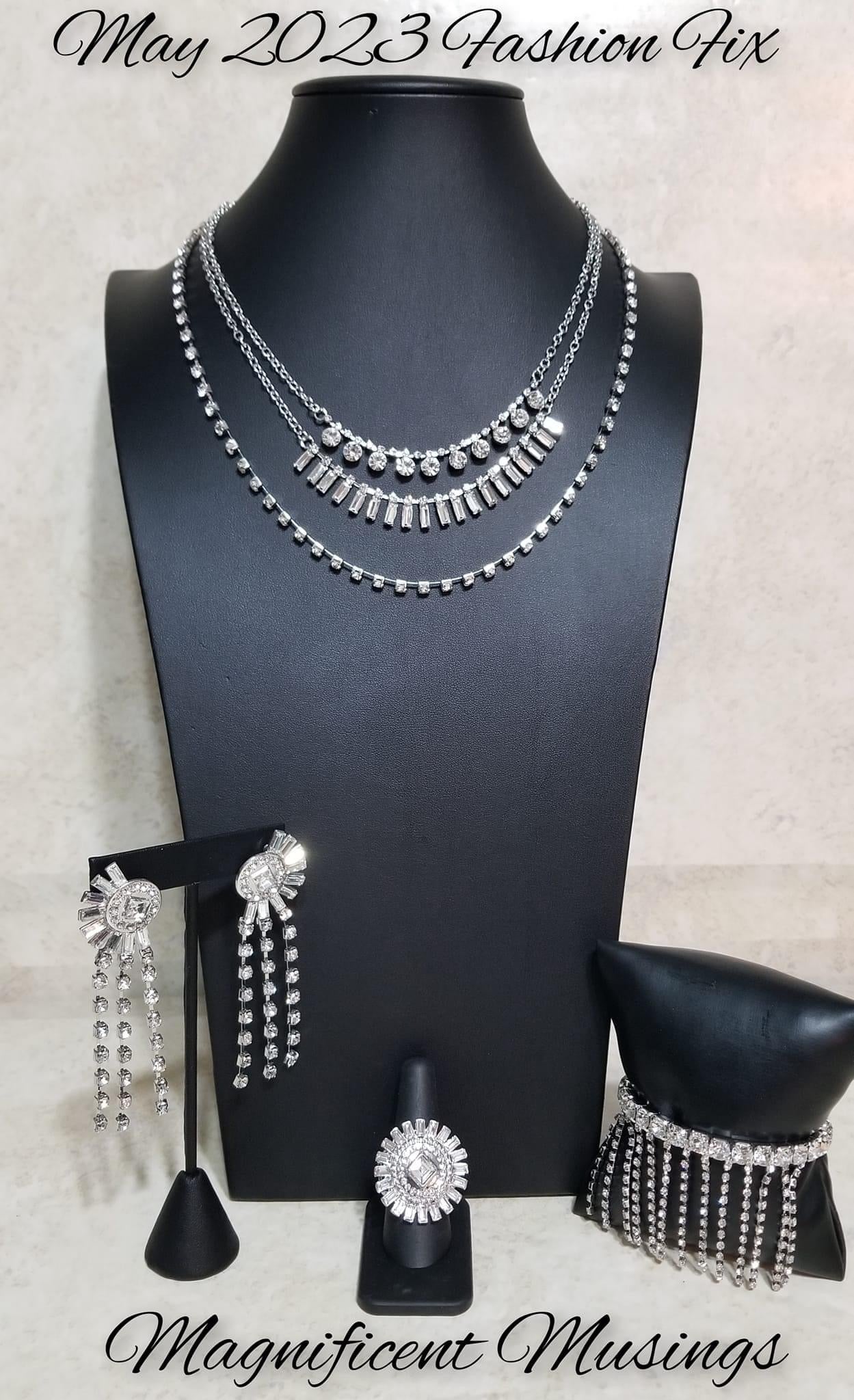 Paparazzi Accessories Magnificent Musings: FF May 2023 The Magnificent Musings Collection features bold statement pieces and edgy designs. Reveling in sassy, unapologetic fashion, Magnificent Musings mavens confidently express themselves through glamorous