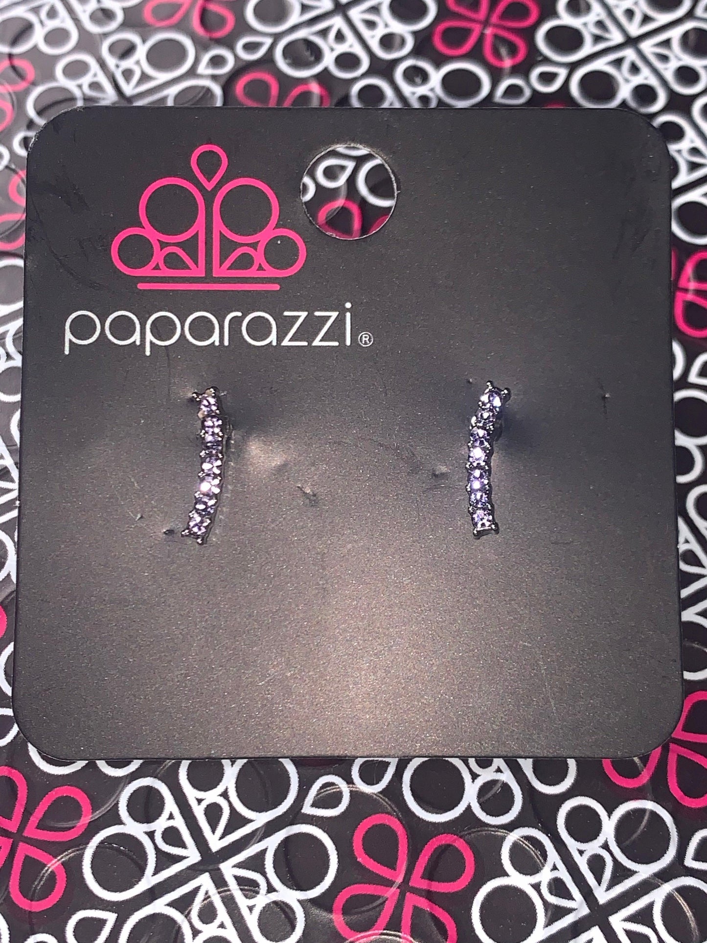 Paparazzi Accessories Starlet Shimmer Earrings: #5 - Purple Jewelry