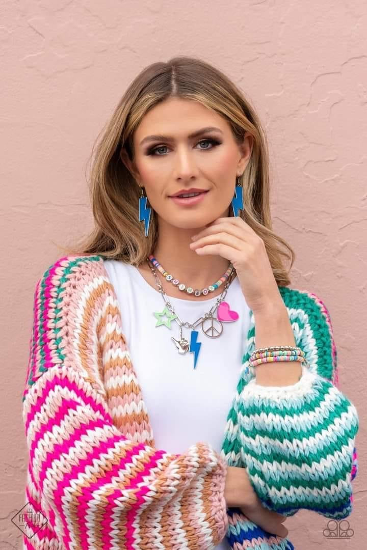 Paparazzi Accessories Sunset Sitings: FF April 2023 Fueled by abstract designs and funky combinations of the most daring trends, the Sunset Sightings Collection features audacious, outside-the-box fashion. Sunset Sightings fashionistas celebrate individua