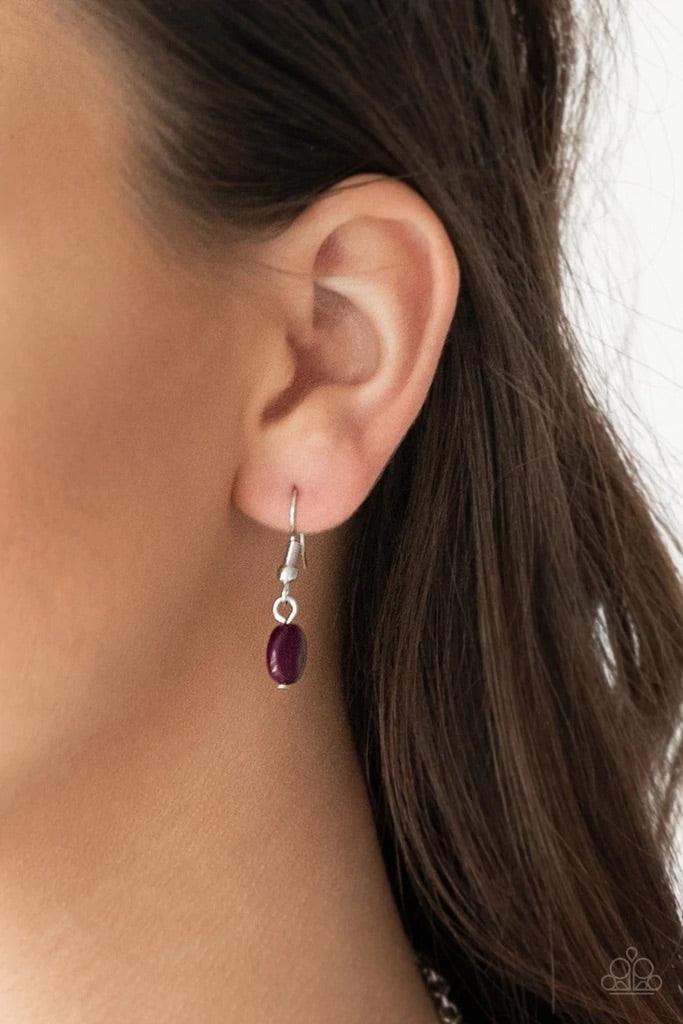 Paparazzi Accessories Make Some ROAM! - Multi Infused with studded silver frames, round and oval multicolored beads swing from a shimmery silver chain, creating a vivacious fringe below the collar. Features an adjustable clasp closure. Sold as one individ