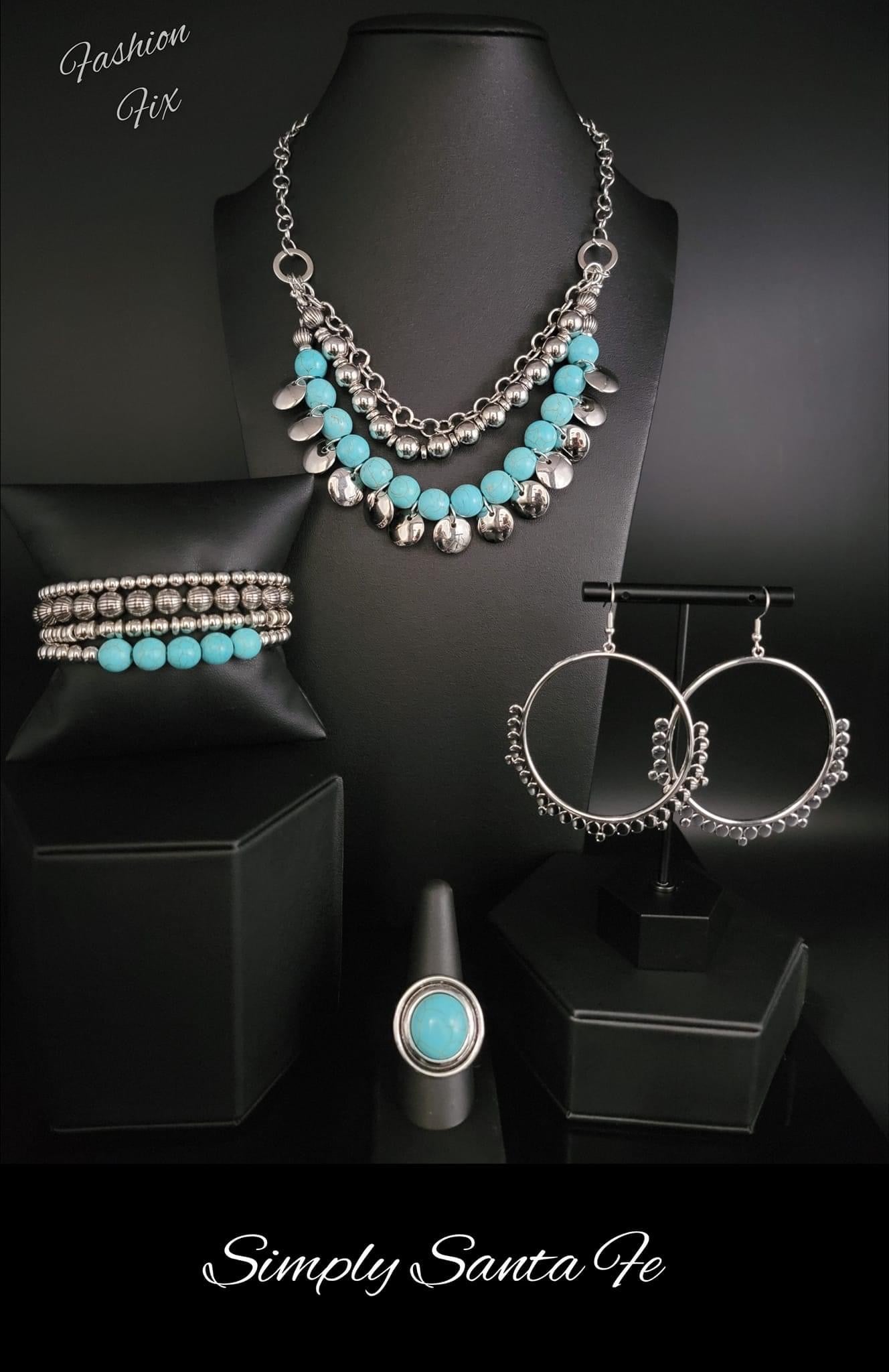 Paparazzi Accessories Simply Santa Fe : FF September 2022 Authentic designs and handcrafted pieces are staples of the Simply Santa Fe Collection. Featuring patterns and elements inspired by nature, these earthy designs tend to have a little more detail. T