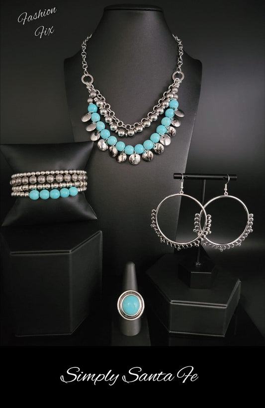 Paparazzi Accessories Simply Santa Fe : FF September 2022 Authentic designs and handcrafted pieces are staples of the Simply Santa Fe Collection. Featuring patterns and elements inspired by nature, these earthy designs tend to have a little more detail. T