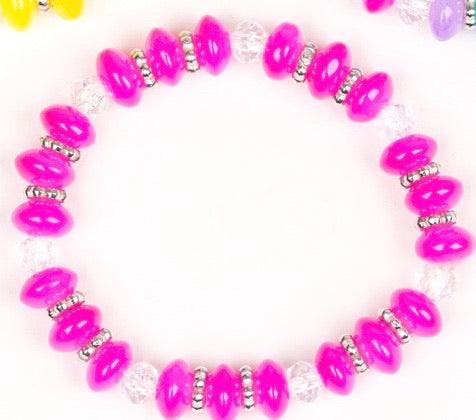 Paparazzi Accessories Starlet Shimmer Bracelet: #5 - Pink Jewelry