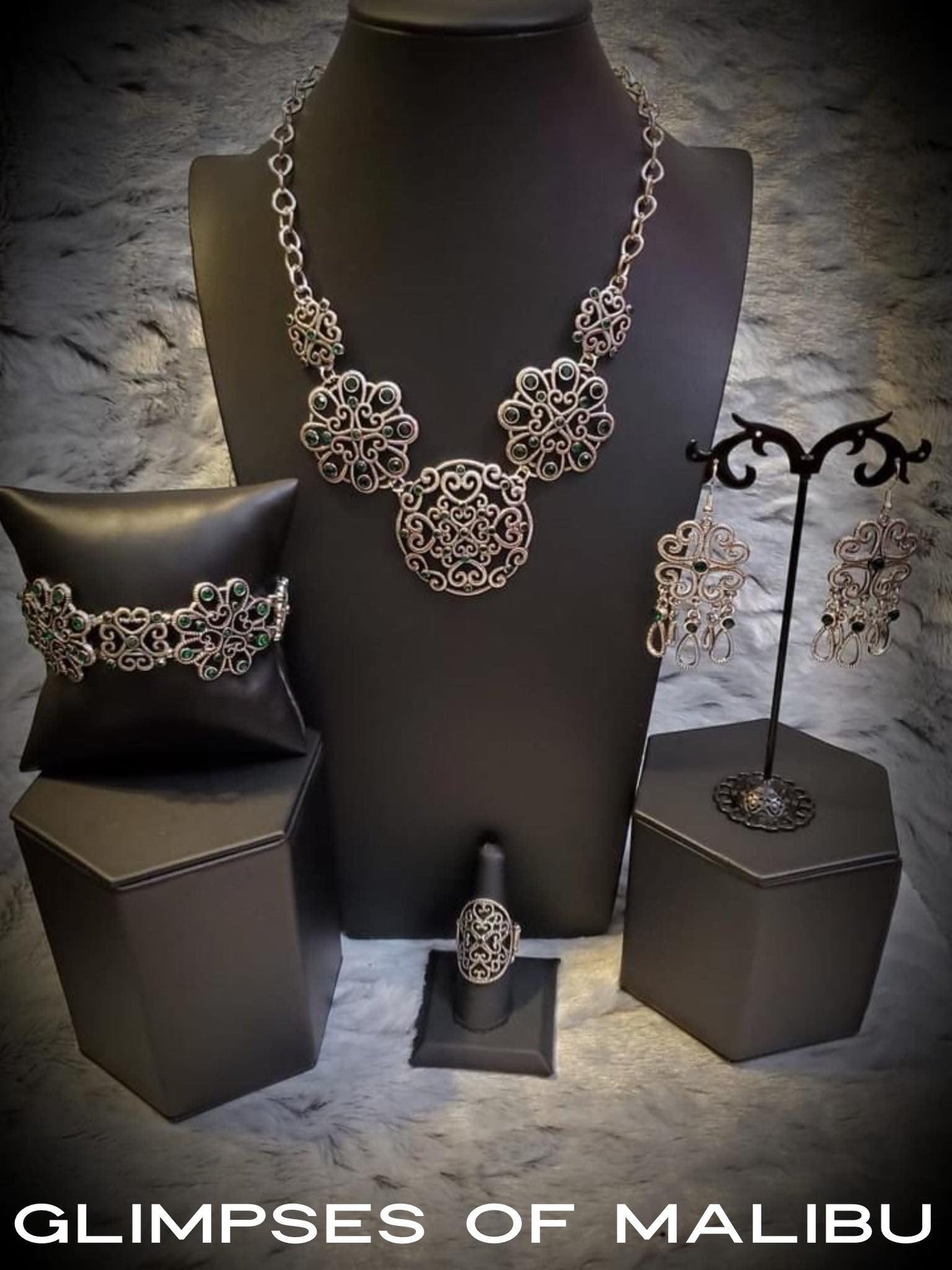 Paparazzi Accessories Glimpses of Malibu: December 2021 FF The Glimpses of Malibu collection was created with inspiration from the styles of Malibu, CA. Styles in this Trend Blend will feature fun, livable fashion with an upscale flavor. The colors are us