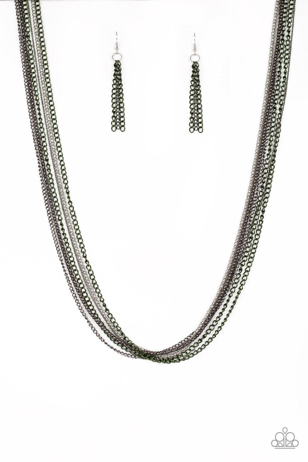 Colorful Calamity ~Green - Beautifully Blinged