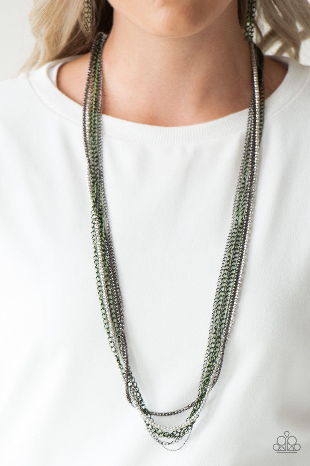 Colorful Calamity ~Green - Beautifully Blinged