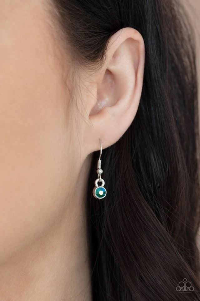 Paparazzi Accessories Going Through Phases - Multi Embossed in linear textures, trapezoidal and triangular silver plates delicately link with dainty iridescent metallic rhinestone encrusted frames, creating a dramatic half moon below the collar. Features