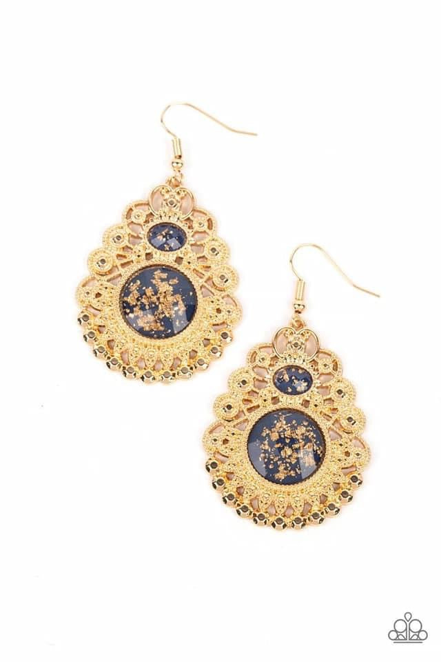 Paparazzi Accessories Welcoming Whimsy - Blue FF January 2023 Exclusive Jewelry