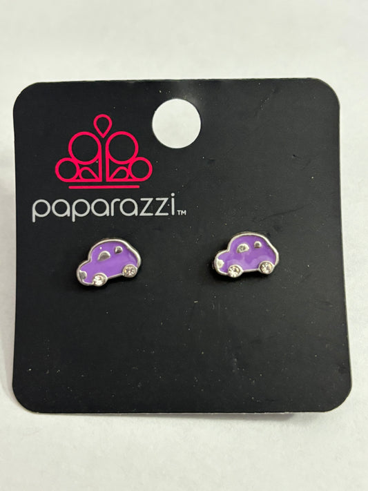 Starlet Shimmer Earrings - Purple