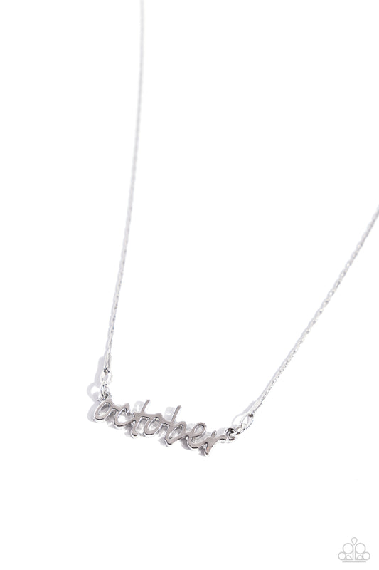 Birth Month Bling - October - Silver