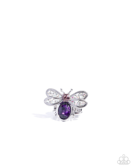 Bedazzled Bee - Purple