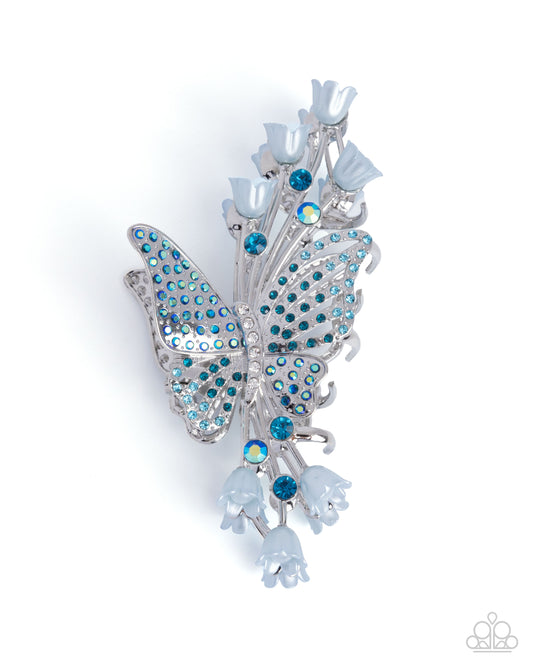 Fluttering French - Blue