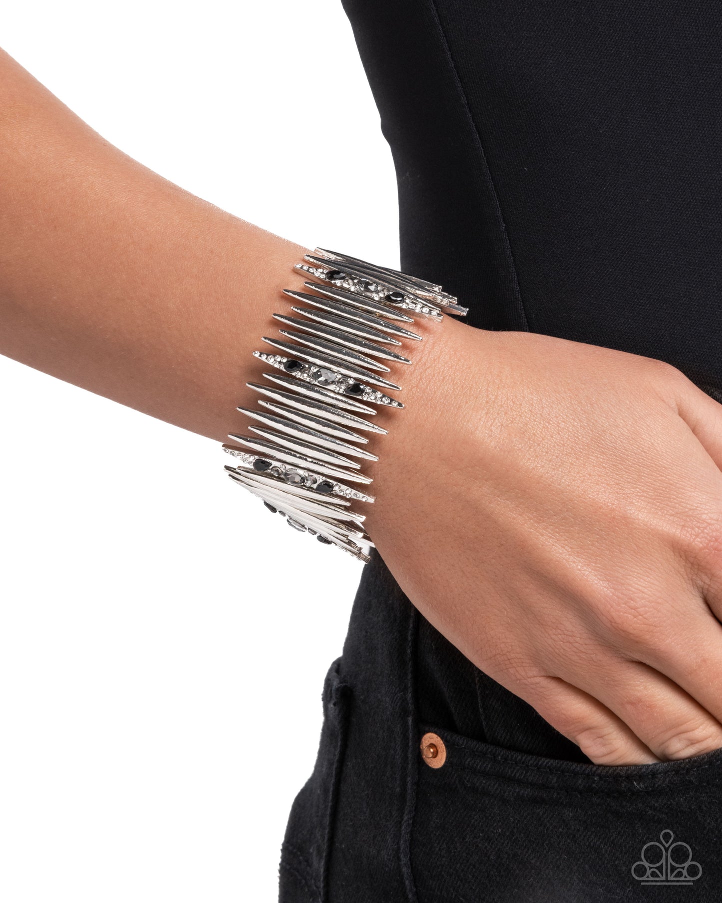 Pointed Potential - Black - Beautifully Blinged, Jewelry, [product_handle], [product_tags]