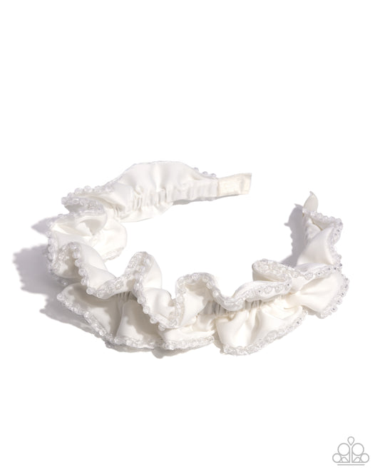 Beaded Broadcast - White