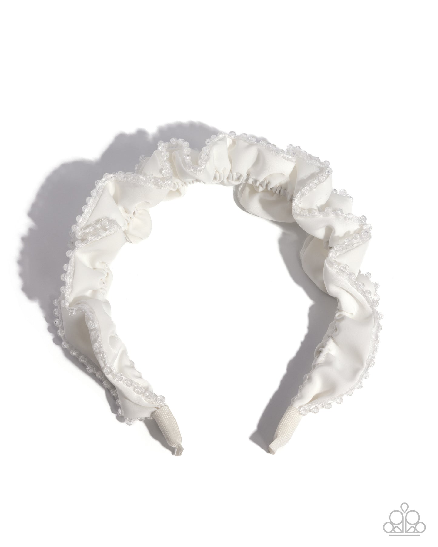 Beaded Broadcast - White