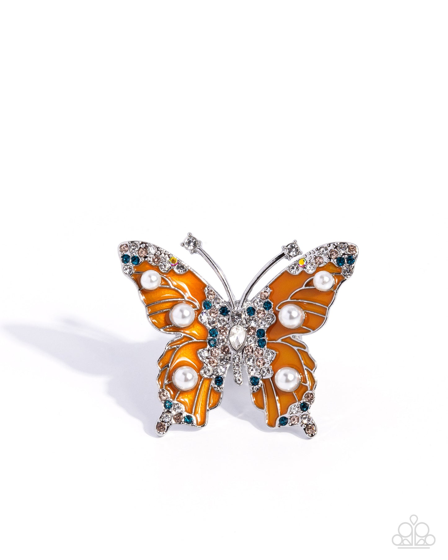 Fluttering Formal - Orange - Beautifully Blinged, Jewelry, [product_handle], [product_tags]