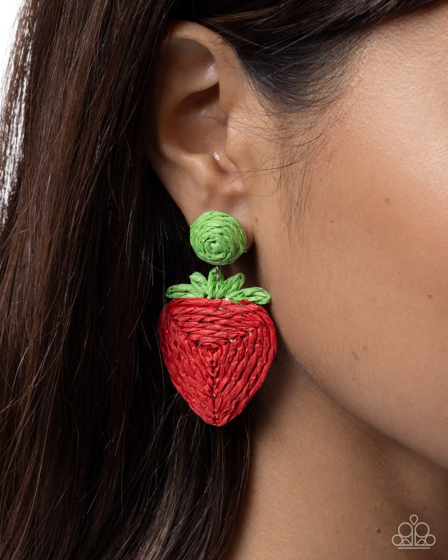 Strawberry Silhouette - Red