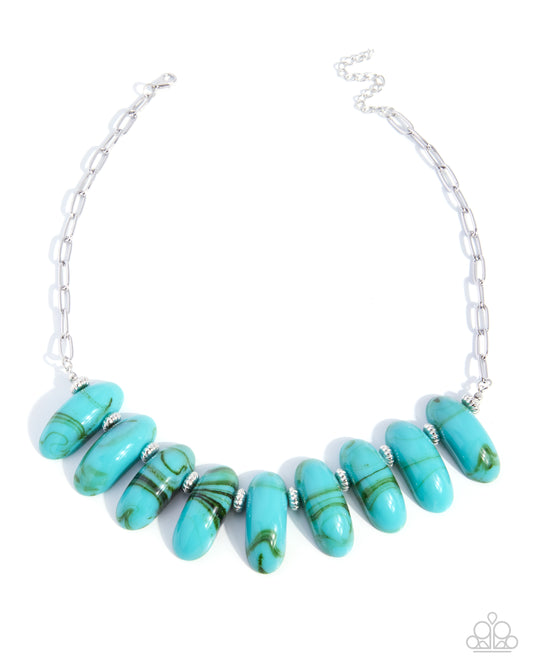 Staggering Swirls - Blue