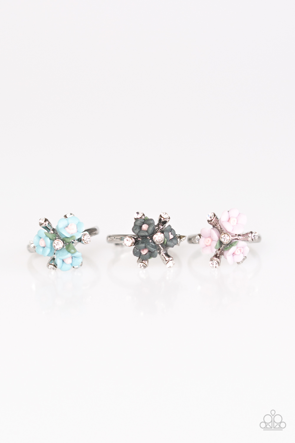 Starlet Shimmer Ring: Flower