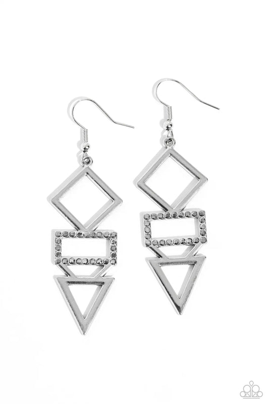 Glamorously Geometric - Silver