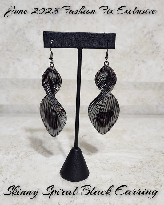 Skinny Spiral - Black