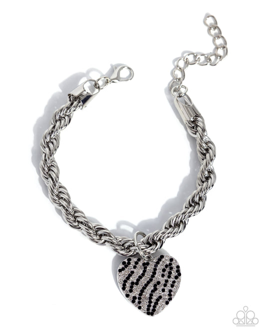 Striped Sentiment - Black