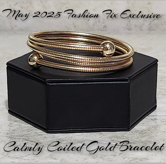 Calmly Coiled - Gold