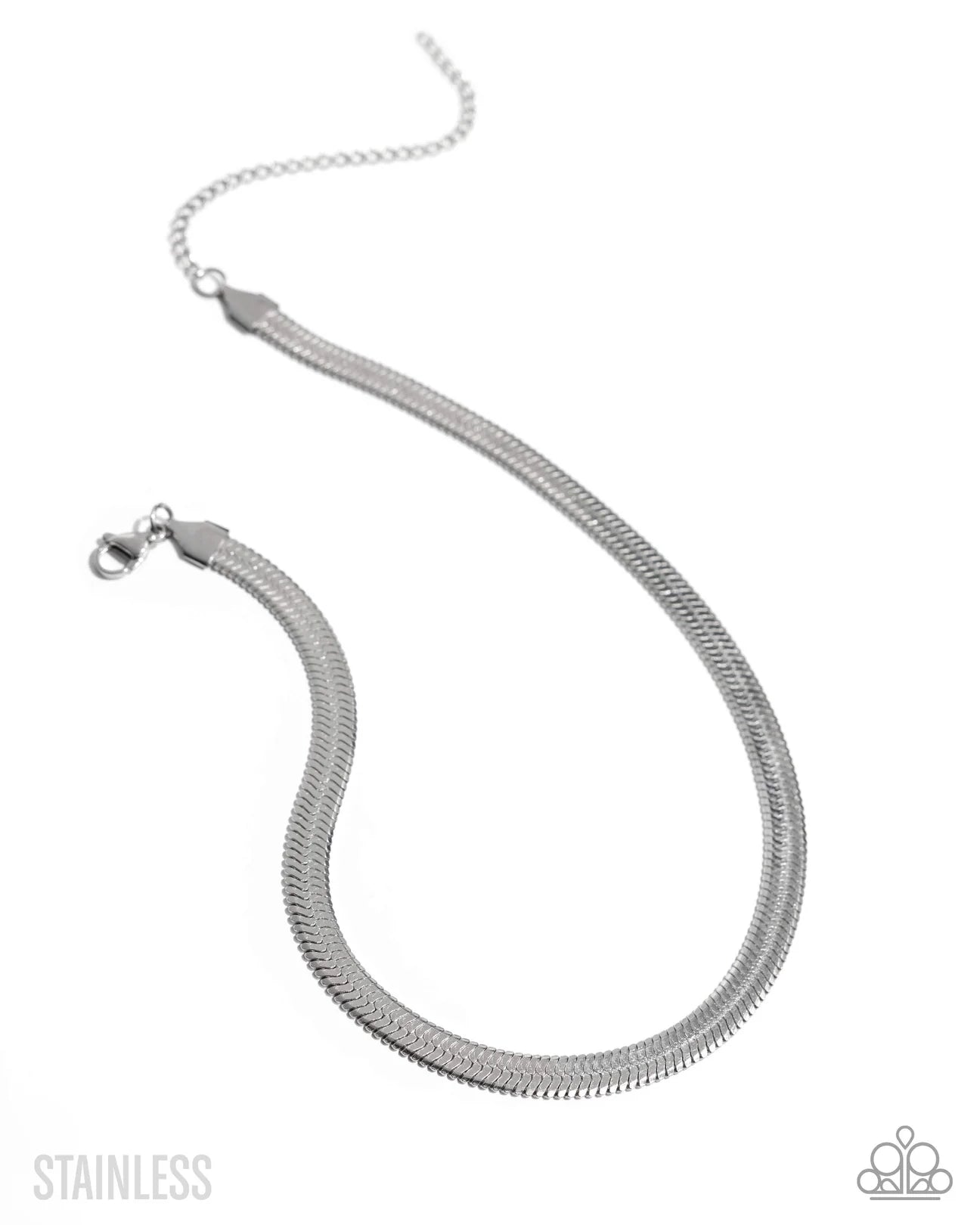 Herringbone Haute - Silver