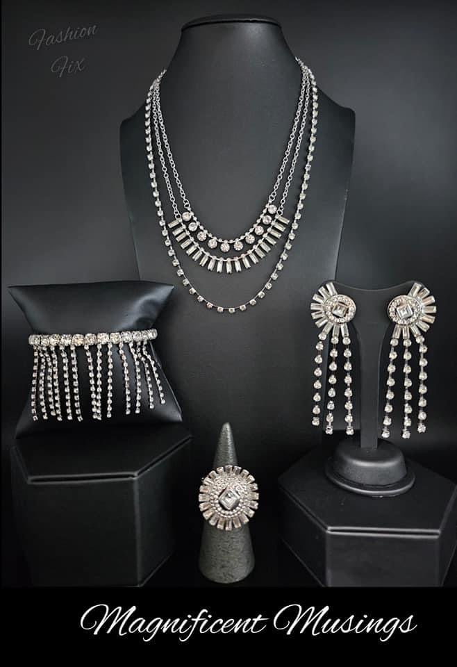 Paparazzi Accessories Magnificent Musings: FF May 2023 The Magnificent Musings Collection features bold statement pieces and edgy designs. Reveling in sassy, unapologetic fashion, Magnificent Musings mavens confidently express themselves through glamorous