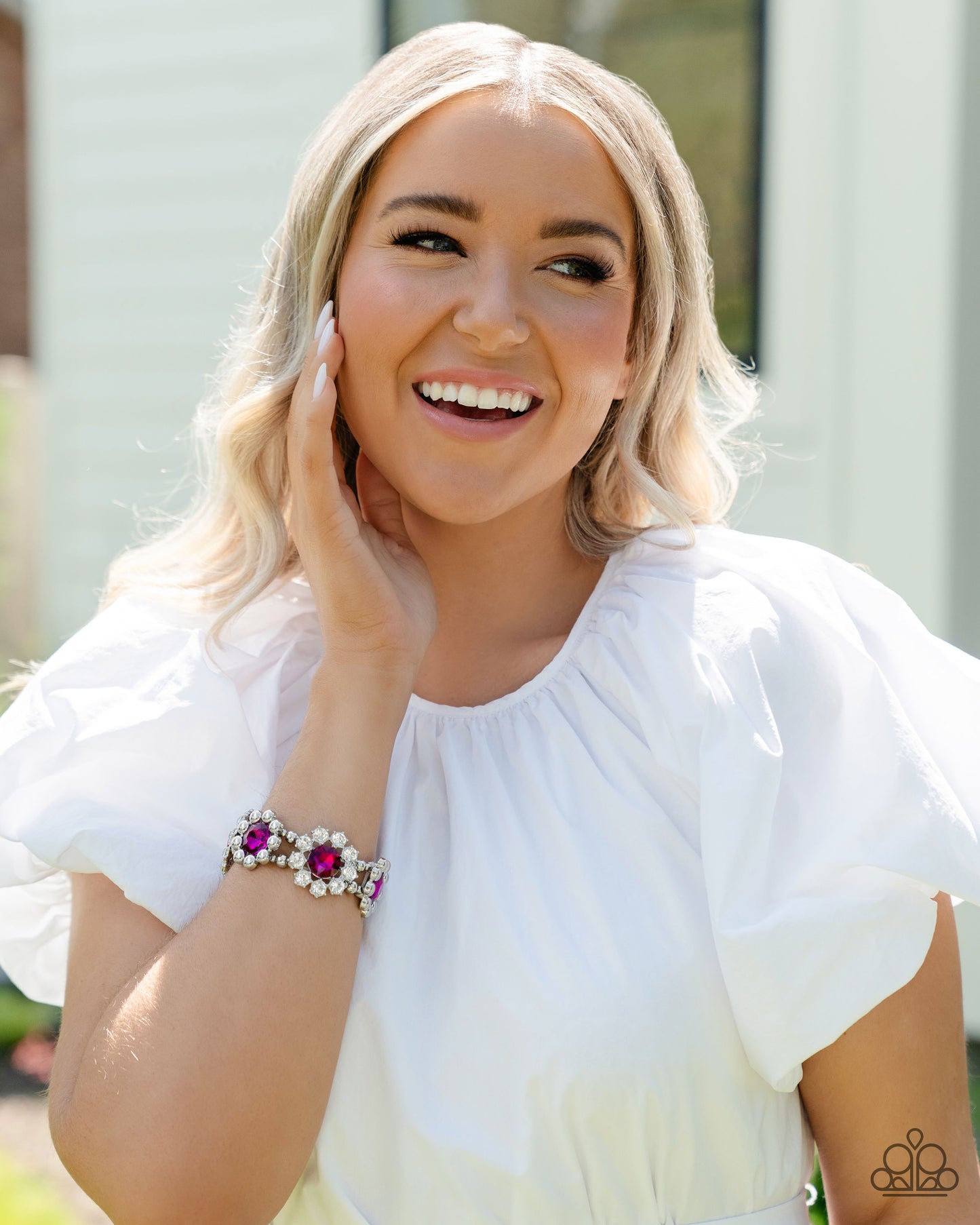 Paparazzi Accessories Pact of Petals - Pink Paparazzi Accessories: Summer 2023 Summer Party Pack Exclusive Jewelry