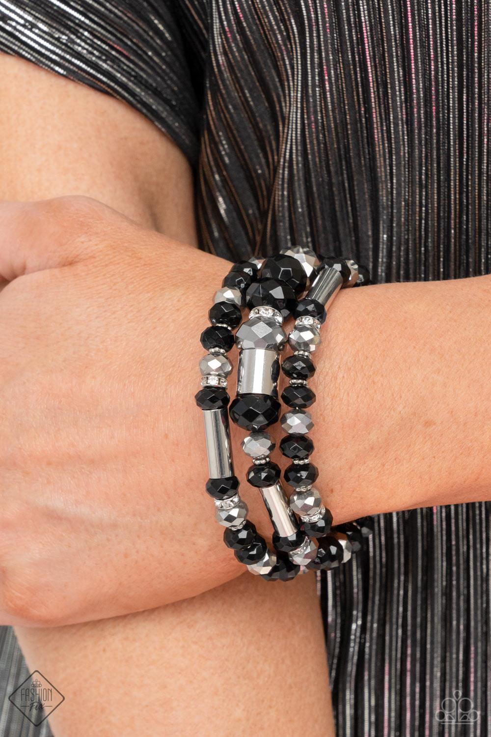 Paparazzi Accessories Magnificent Musings - January 2022 FF The Magnificent Musings Collection features bold statement pieces and edgy designs. Reveling in sassy, unapologetic fashion, Magnificent Musings mavens confidently express themselves through glam