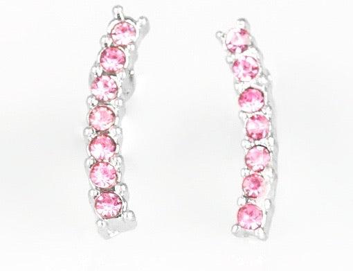 Paparazzi Accessories Starlet Shimmer Earrings: #5 ~Pink