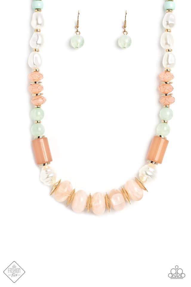 Paparazzi Accessories Glimpses of Malibu: FF December 2022 Featuring playful styles accented with fun pops of color, the Glimpses of Malibu Collection is an endearing assortment of cheerful and whimsical laid-back fashion. From the bubbly outgoing sociali