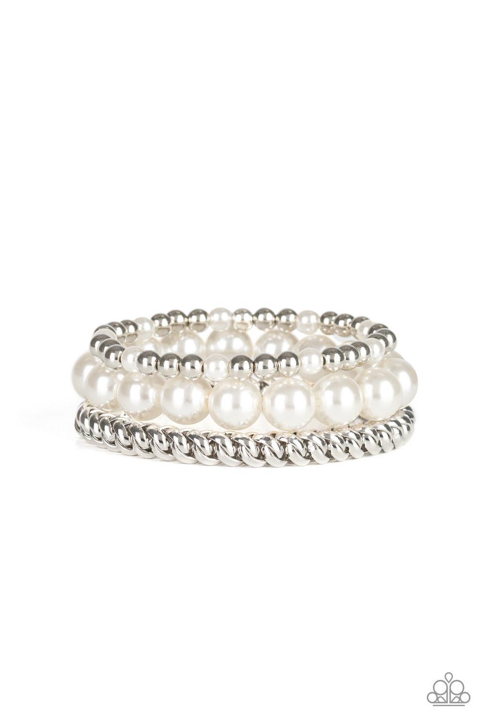 A PEARL-fect Ten - White - Beautifully Blinged