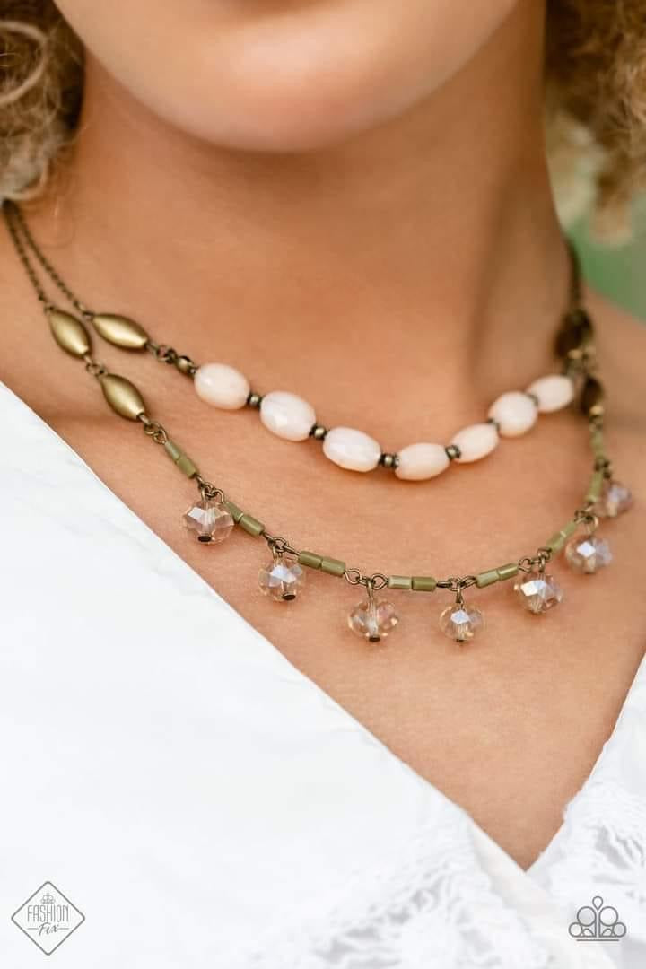 Paparazzi Accessories Glimpses of Malibu: FF November 2021 Featuring playful styles accented with fun pops of color, the Glimpses of Malibu Collection is an endearing assortment of cheerful and whimsical laid-back fashion. From the bubbly outgoing sociali