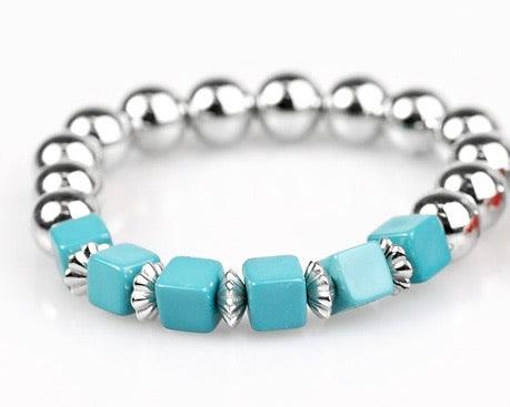 Starlet Shimmer Bracelet: #9 ~Blue - Beautifully Blinged
