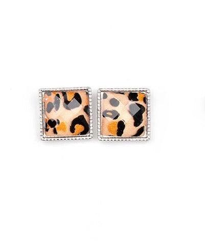 Starlet Shimmer Earrings: #19 Square - Beautifully Blinged