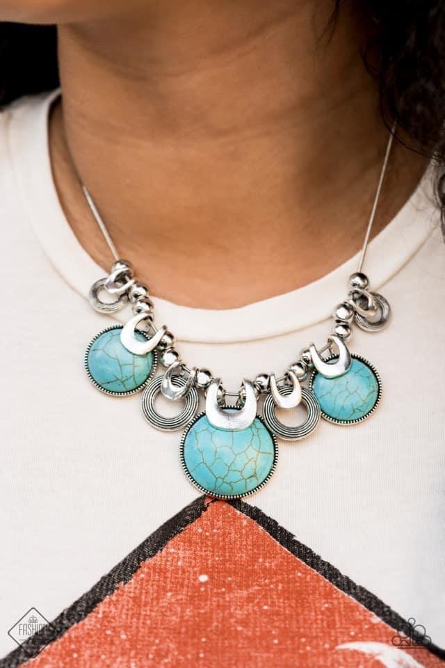 Paparazzi Accessories Simply Santa Fe: FF February 2020 Simply Santa Fe: Earthy, desert-inspired designs are what the Simply Santa Fe collection is all about. Natural stones, indigenous patterns, and vibrant colors of the Southwest are sprinkled throughou