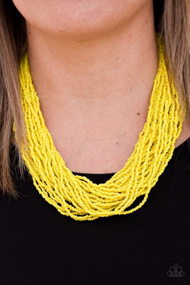 The Show Must CONGO On ~Yellow - Beautifully Blinged