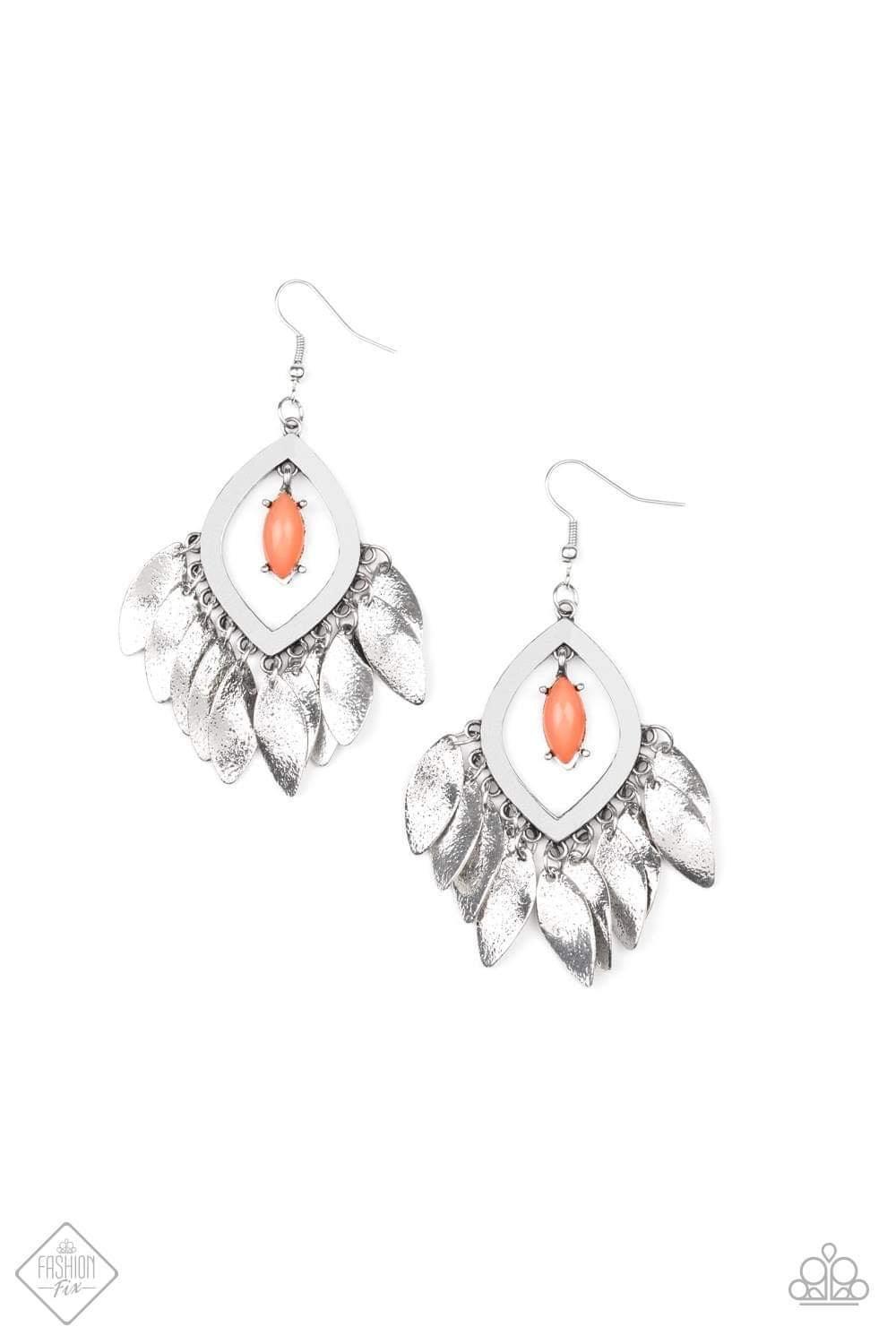 Paparazzi Accessories Sunset Sightings: FF April 2020 Trendsetters are sure to gravitate towards the accessories found in the Sunset Sightings collection. Featuring more drastic designs, bold colors, and funky combinations found outside the box, the piece